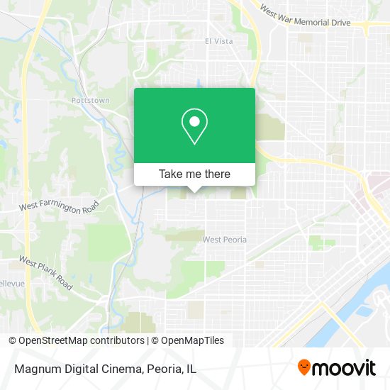 Magnum Digital Cinema map