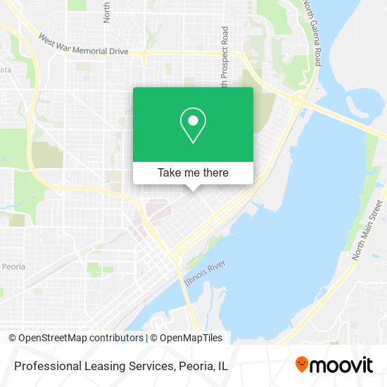 Professional Leasing Services map