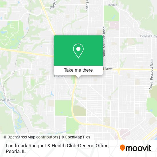 Landmark Racquet & Health Club-General Office map