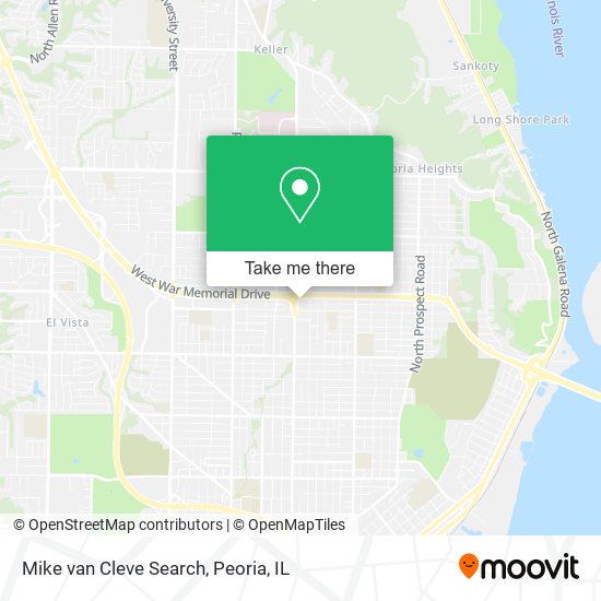 Mike van Cleve Search map
