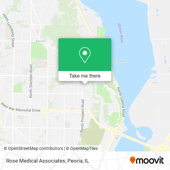 Rose Medical Associates map