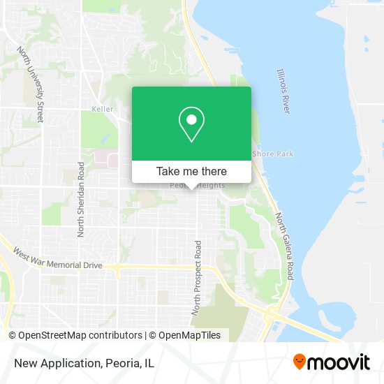 New Application map