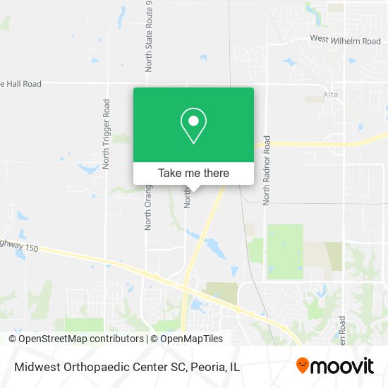 Midwest Orthopaedic Center SC map