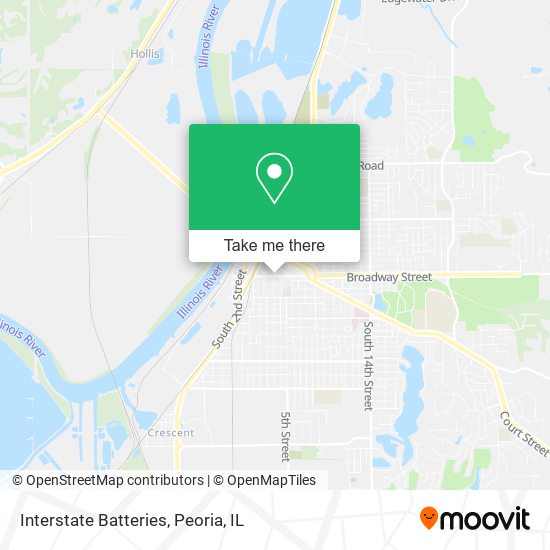Mapa de Interstate Batteries