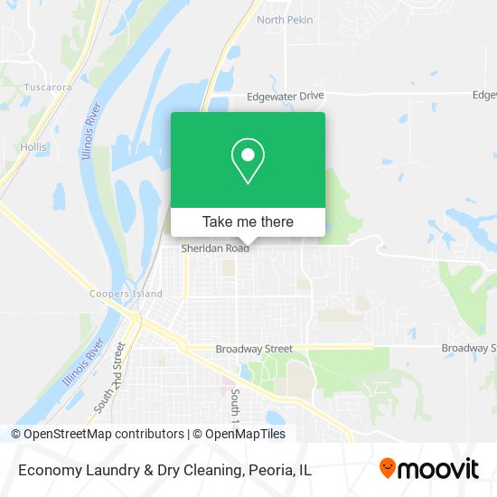 Economy Laundry & Dry Cleaning map