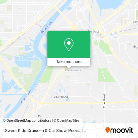 Sweet Kids Cruise-in & Car Show map