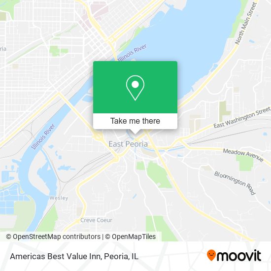 Americas Best Value Inn map