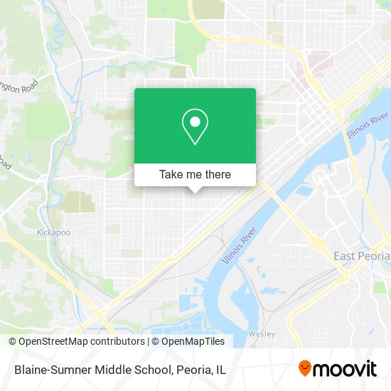 Mapa de Blaine-Sumner Middle School