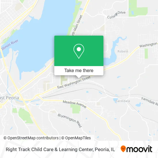 Right Track Child Care & Learning Center map