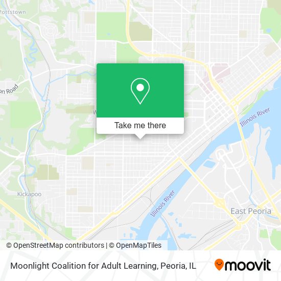 Moonlight Coalition for Adult Learning map