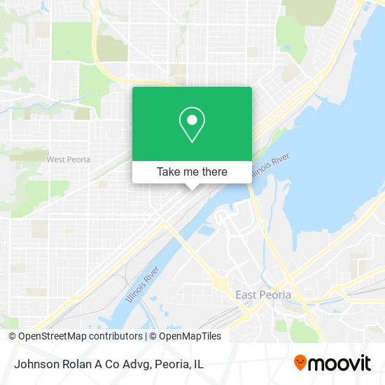 Johnson Rolan A Co Advg map