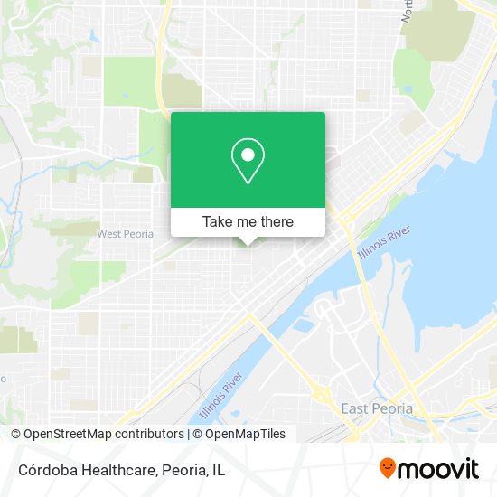 Mapa de Córdoba Healthcare