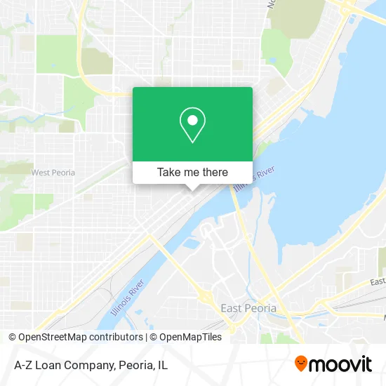 A-Z Loan Company map