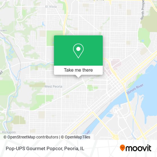 Pop-UPS Gourmet Popcor map