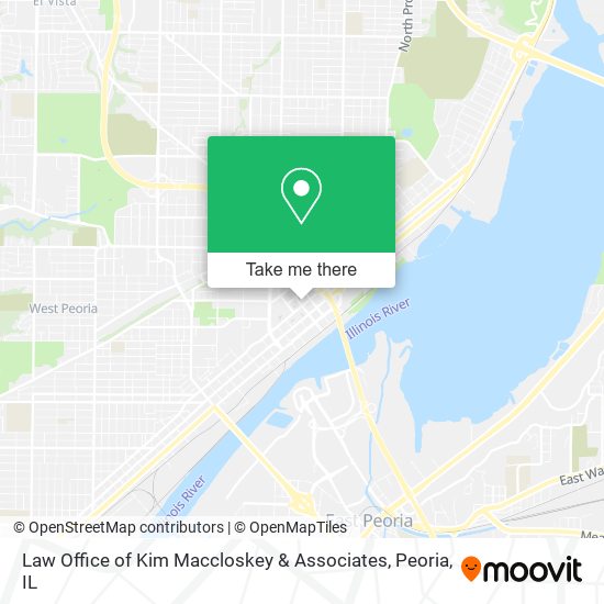 Mapa de Law Office of Kim Maccloskey & Associates