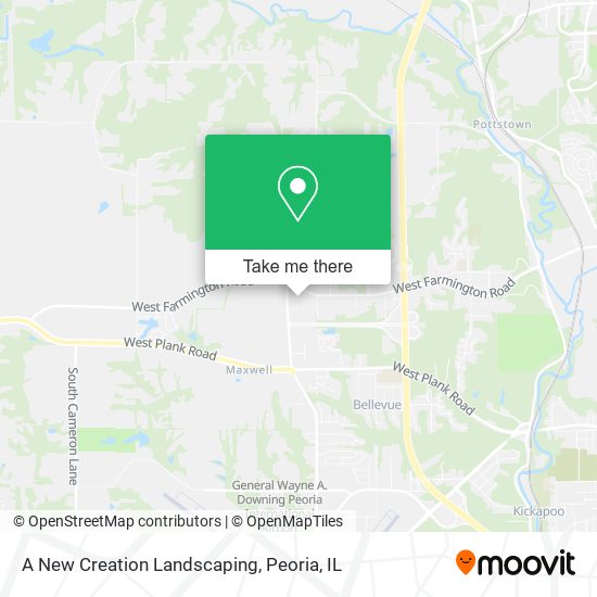 Mapa de A New Creation Landscaping