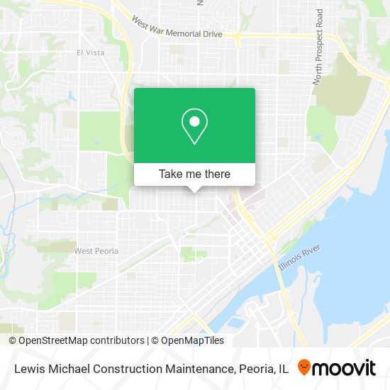 Lewis Michael Construction Maintenance map