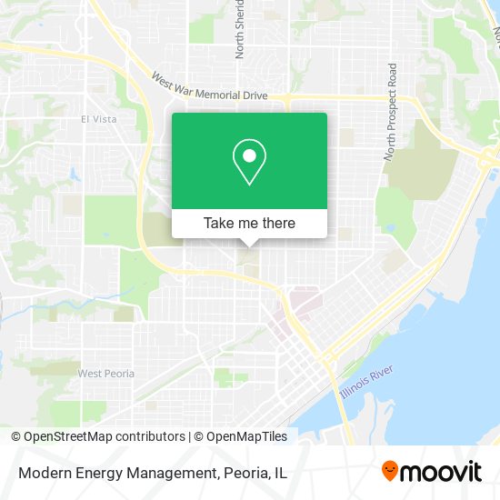 Modern Energy Management map