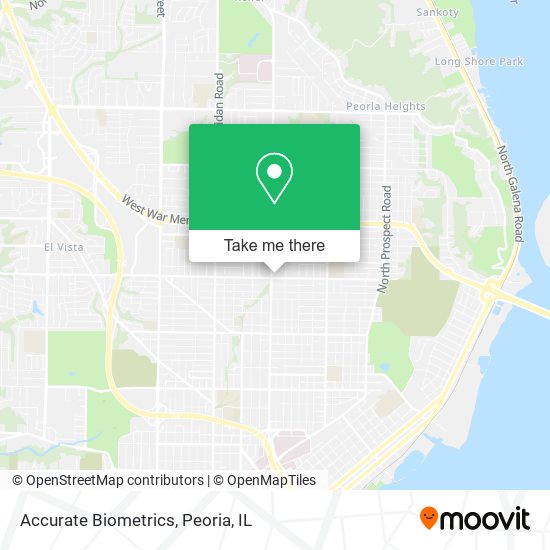 Mapa de Accurate Biometrics