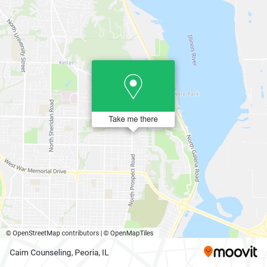 Mapa de Caim Counseling