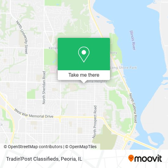 Tradin'Post Classifieds map
