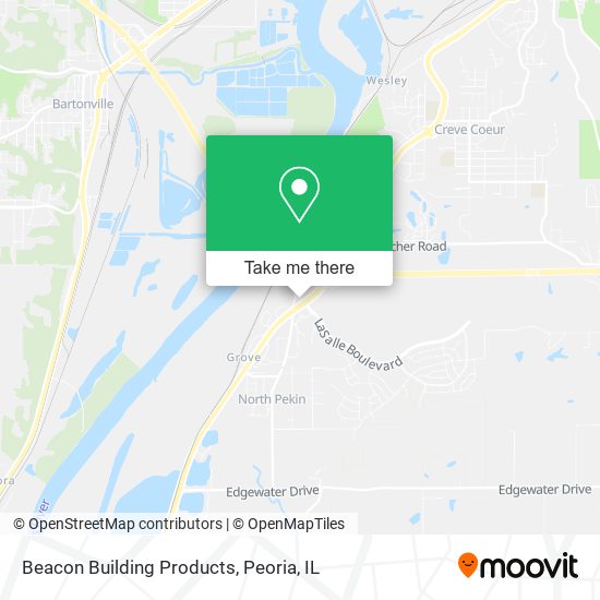 Beacon Building Products map