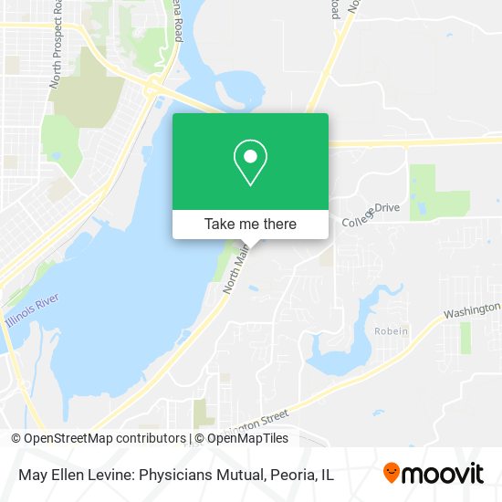 Mapa de May Ellen Levine: Physicians Mutual