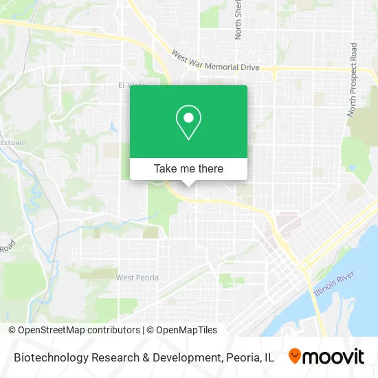 Biotechnology Research & Development map