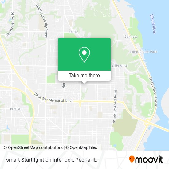 smart Start Ignition Interlock map