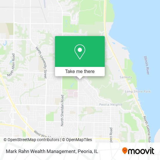 Mark Rahn Wealth Management map