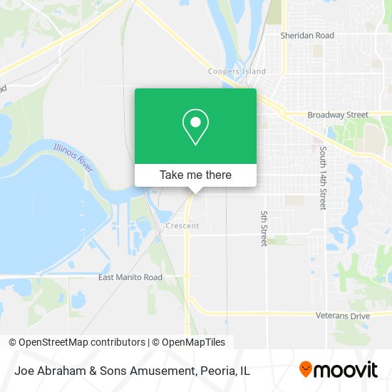 Joe Abraham & Sons Amusement map