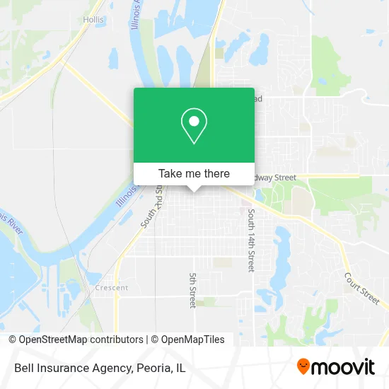 Bell Insurance Agency map