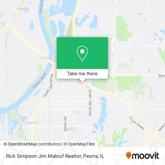 Rick Simpson Jim Maloof Realtor map