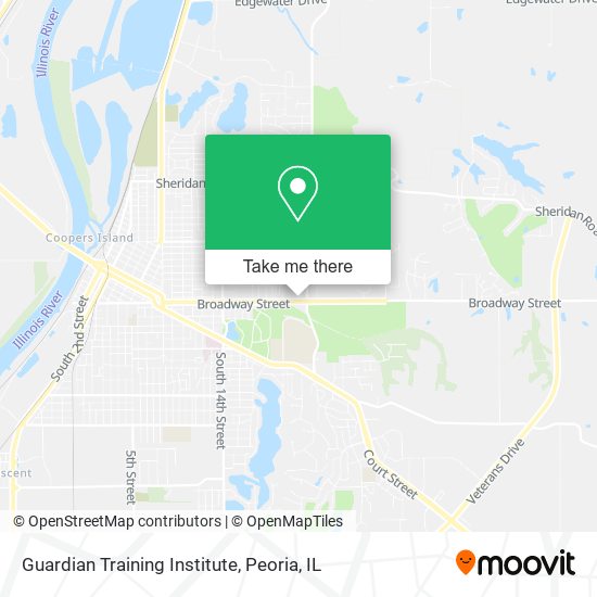Guardian Training Institute map