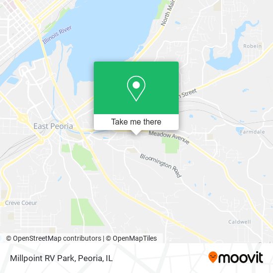 Millpoint RV Park map