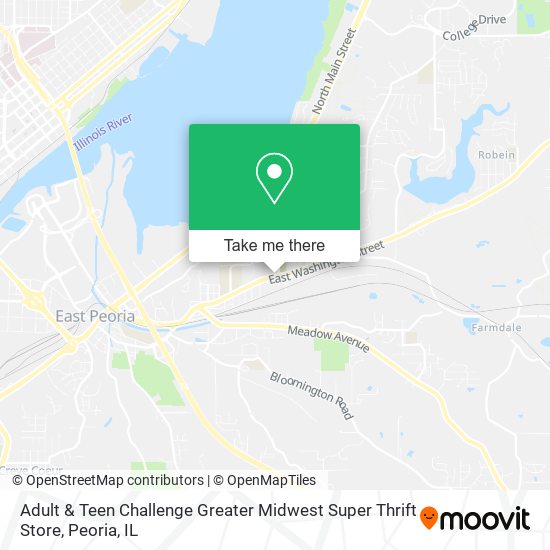 Adult & Teen Challenge Greater Midwest Super Thrift Store map