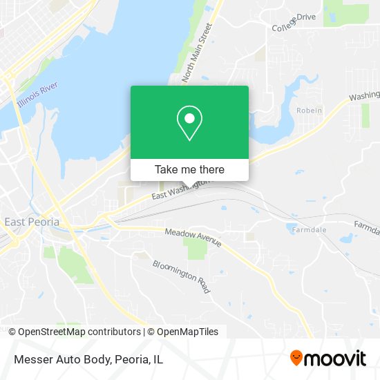 Messer Auto Body map