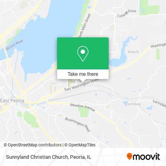 Sunnyland Christian Church map