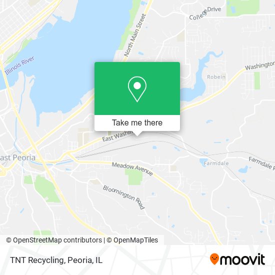 TNT Recycling map