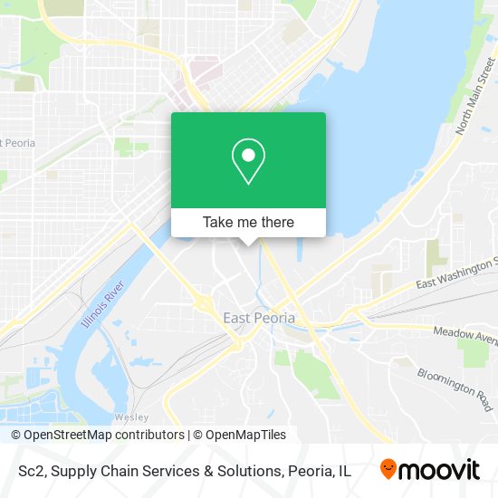 Sc2, Supply Chain Services & Solutions map