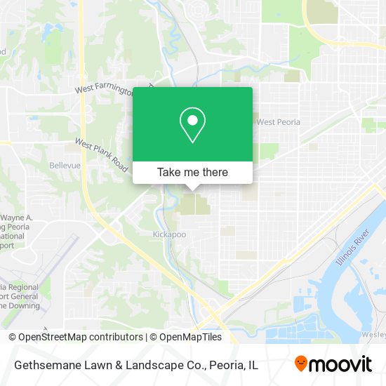 Gethsemane Lawn & Landscape Co. map