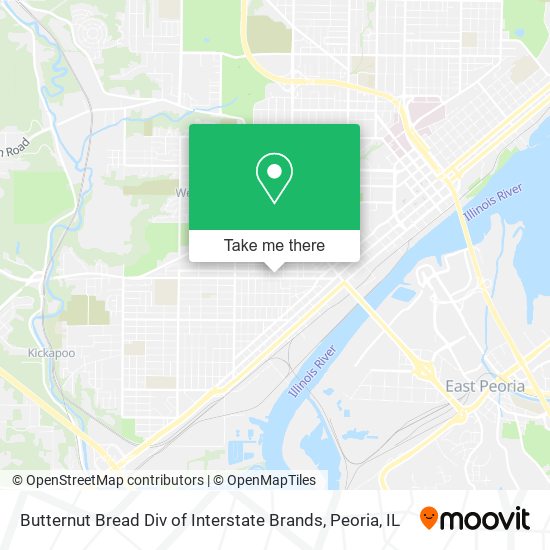 Mapa de Butternut Bread Div of Interstate Brands