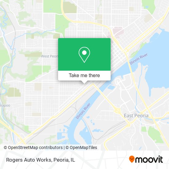 Mapa de Rogers Auto Works