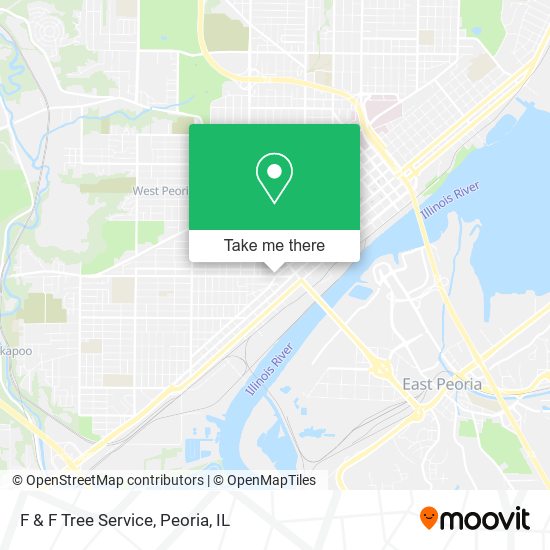 F & F Tree Service map