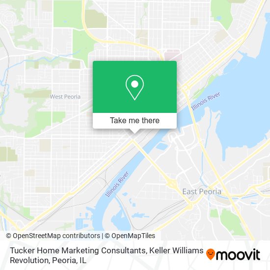 Tucker Home Marketing Consultants, Keller Williams Revolution map