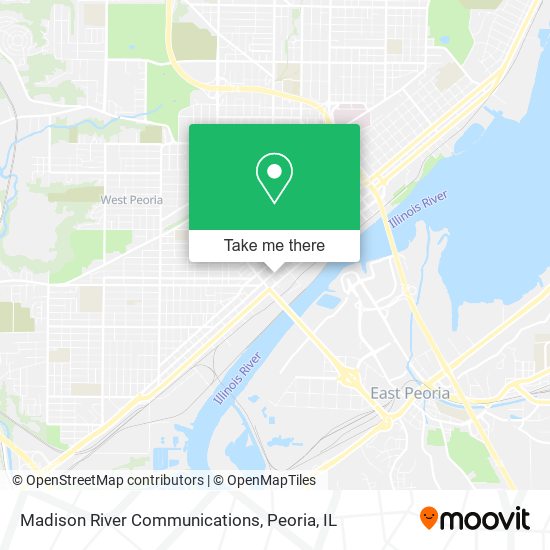 Madison River Communications map