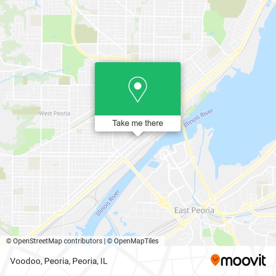 Voodoo, Peoria map