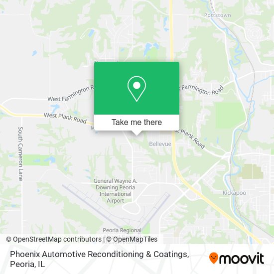 Mapa de Phoenix Automotive Reconditioning & Coatings