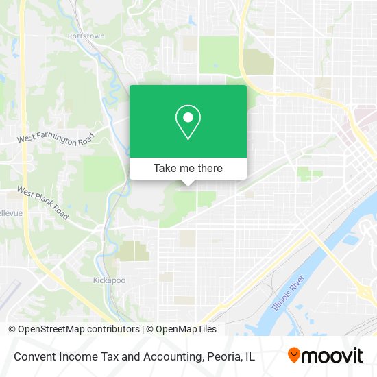 Convent Income Tax and Accounting map