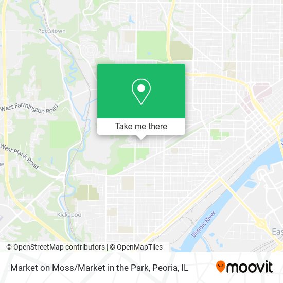 Market on Moss / Market in the Park map